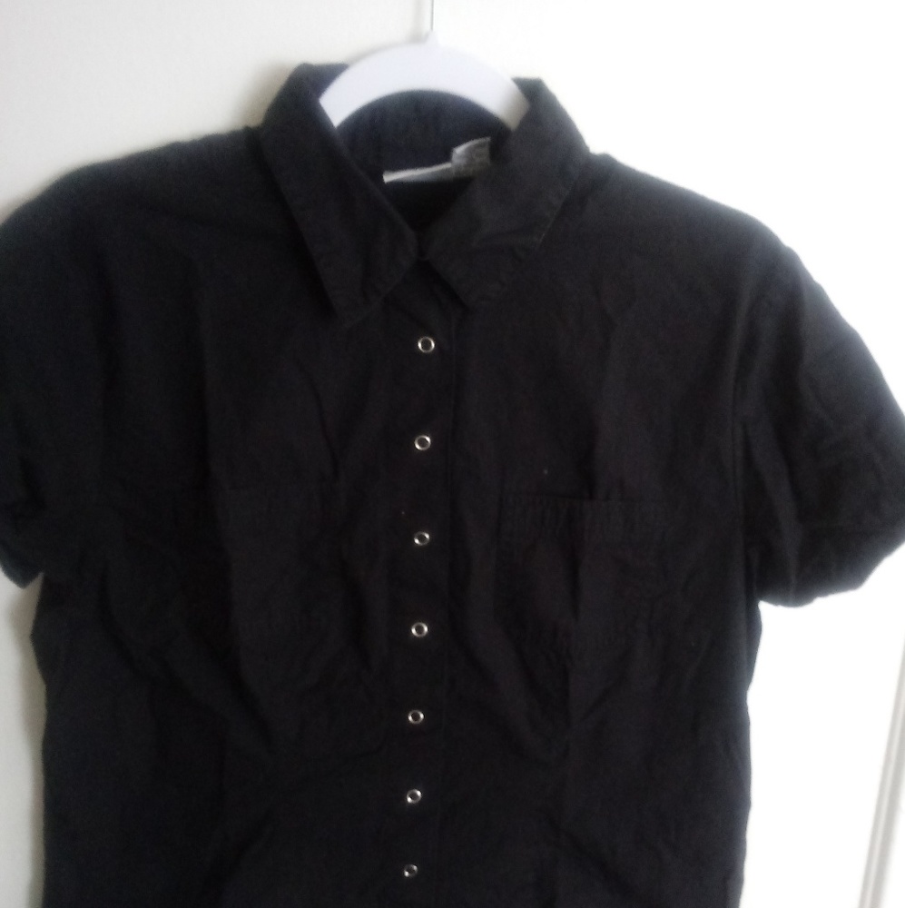 Black Button Down Shirt
